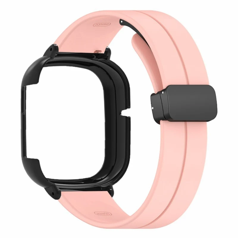Honor Watch 4 Watch Band Magnetic Buckle Flexible Wrist Strap with Watch Case - Mint Green