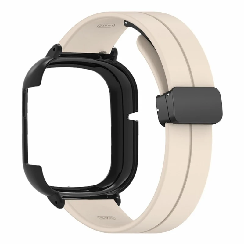 Honor Watch 4 Watch Band Magnetic Buckle Flexible Wrist Strap with Watch Case - Mint Green