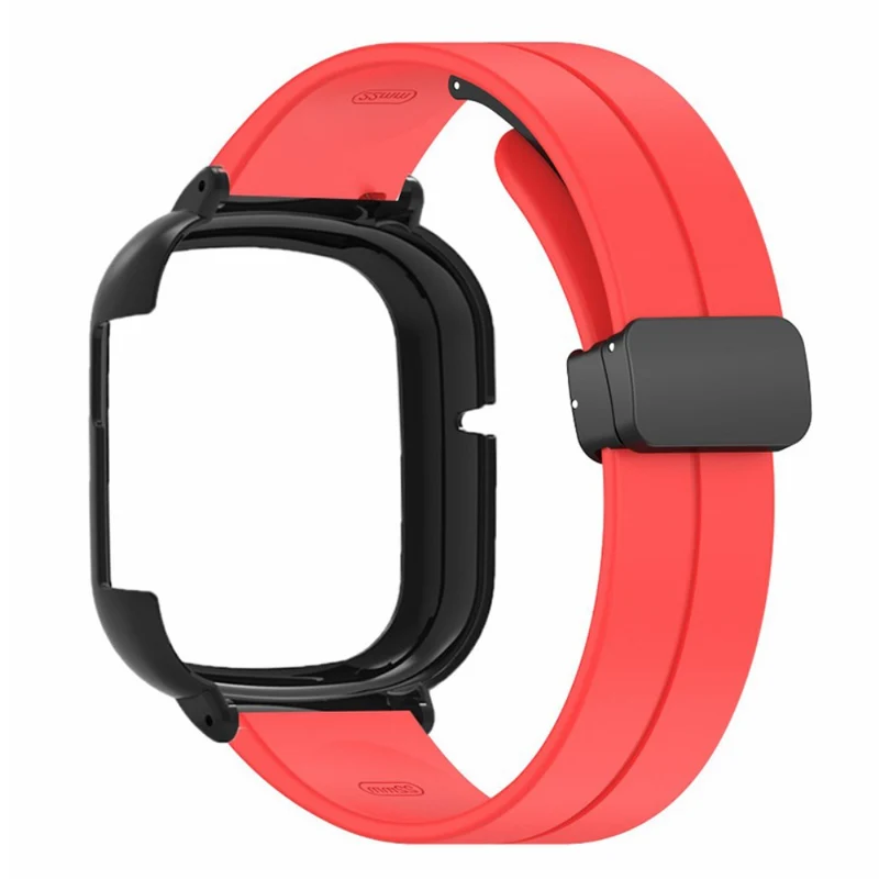 Honor Watch 4 Watch Band Magnetic Buckle Flexible Wrist Strap with Watch Case - Mint Green
