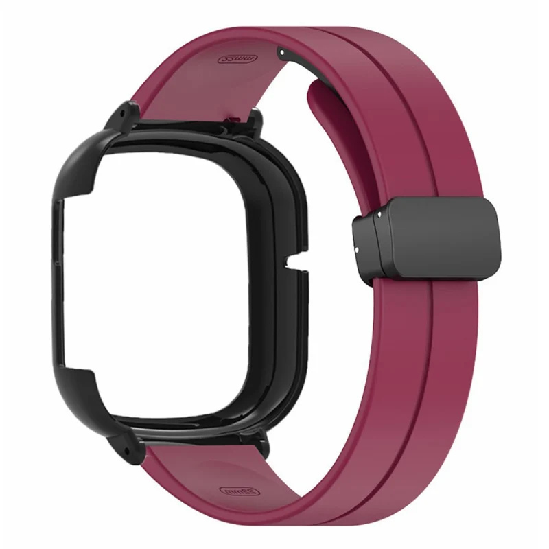 Honor Watch 4 Watch Band Magnetic Buckle Flexible Wrist Strap with Watch Case - Mint Green