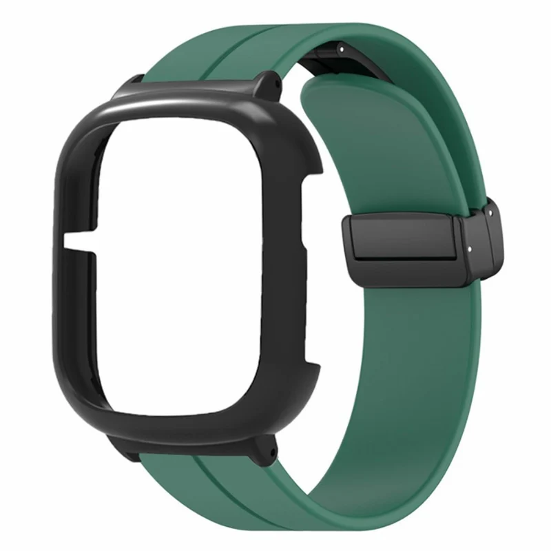 Honor Watch 4 Watch Band Magnetic Buckle Flexible Wrist Strap with Watch Case - Mint Green
