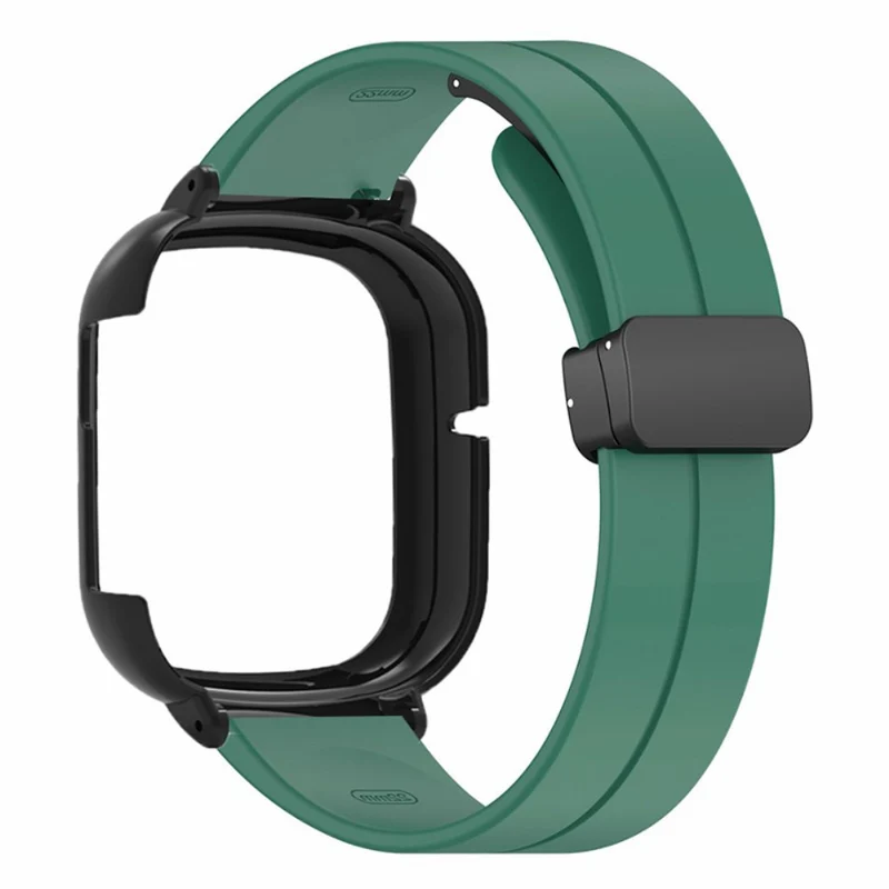 Honor Watch 4 Watch Band Magnetic Buckle Flexible Wrist Strap with Watch Case - Mint Green
