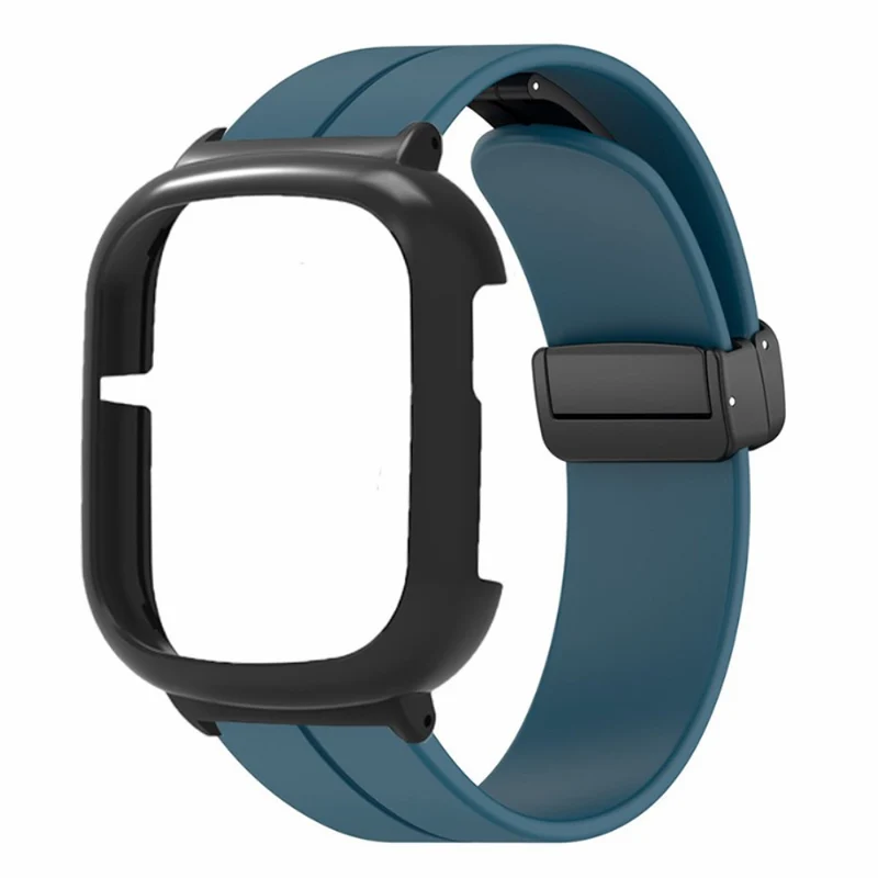Honor Watch 4 Watch Band Magnetic Buckle Flexible Wrist Strap with Watch Case - Mint Green