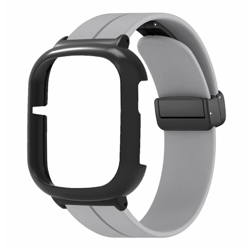 Honor Watch 4 Watch Band Magnetic Buckle Flexible Wrist Strap with Watch Case - Mint Green