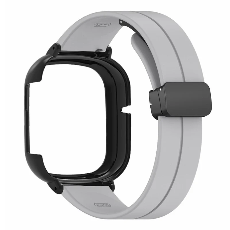 Honor Watch 4 Watch Band Magnetic Buckle Flexible Wrist Strap with Watch Case - Mint Green