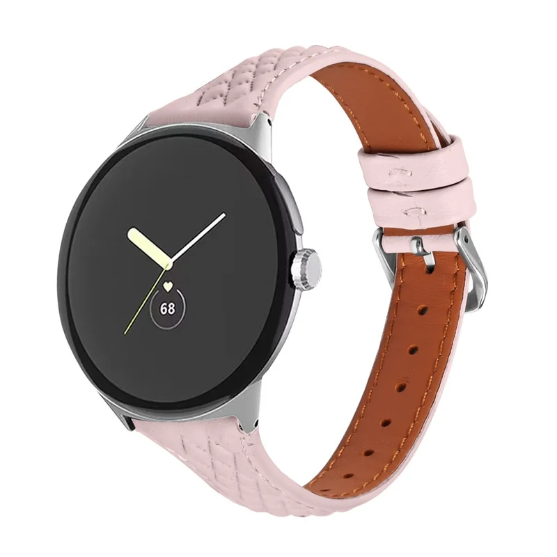 Google Pixel Watch / Watch 2 Watch Strap Top-Layer Cow Leather Watch Band