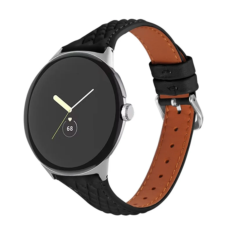 Google Pixel Watch / Watch 2 Watch Strap Top-Layer Cow Leather Watch Band