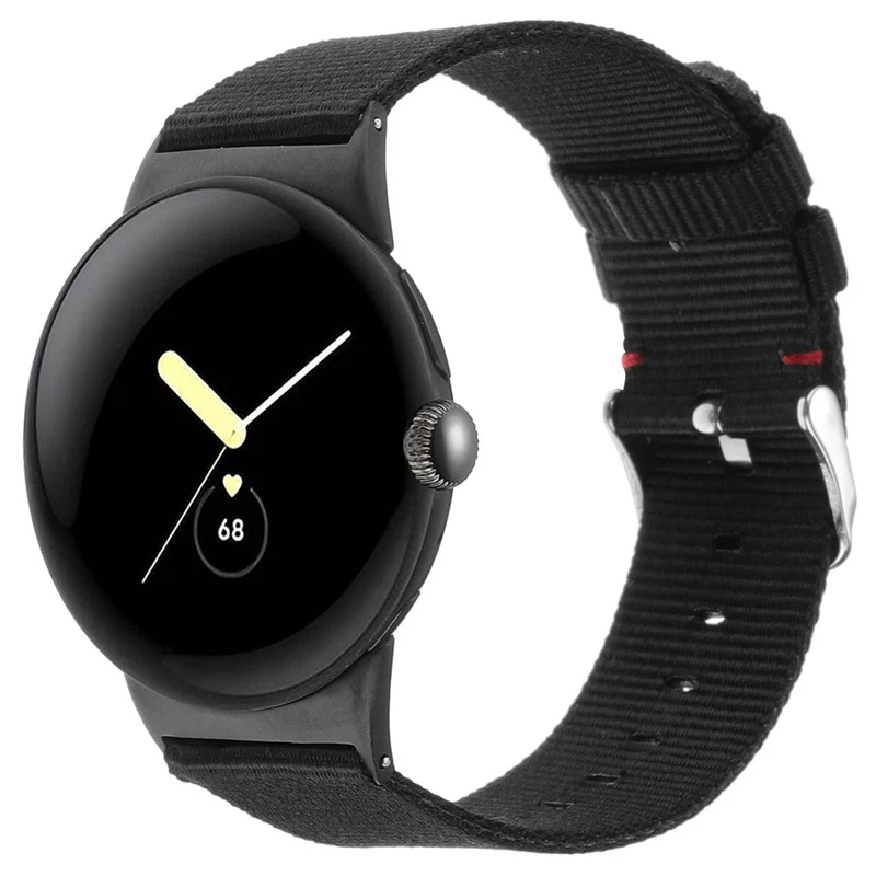 Google Pixel Watch / Watch 2 Nylon Sport Strap Replacement Watch Bands