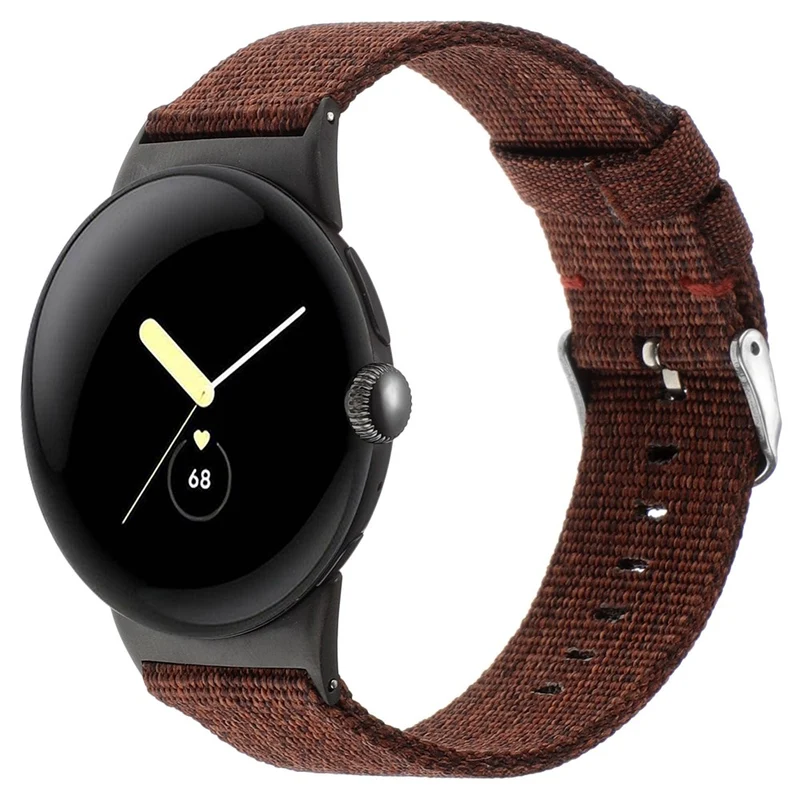 Google Pixel Watch / Watch 2 Nylon Sport Strap Replacement Watch Bands
