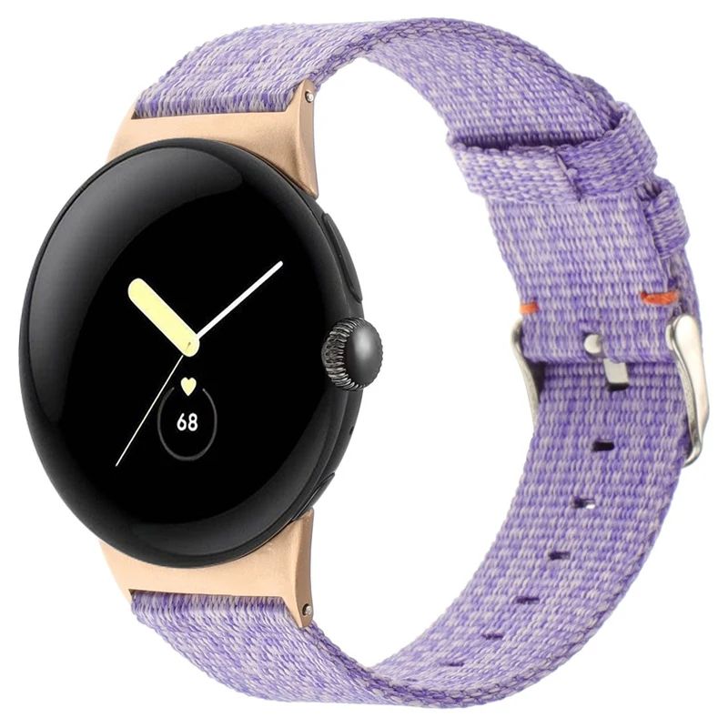 Google Pixel Watch / Watch 2 Nylon Sport Strap Replacement Watch Bands