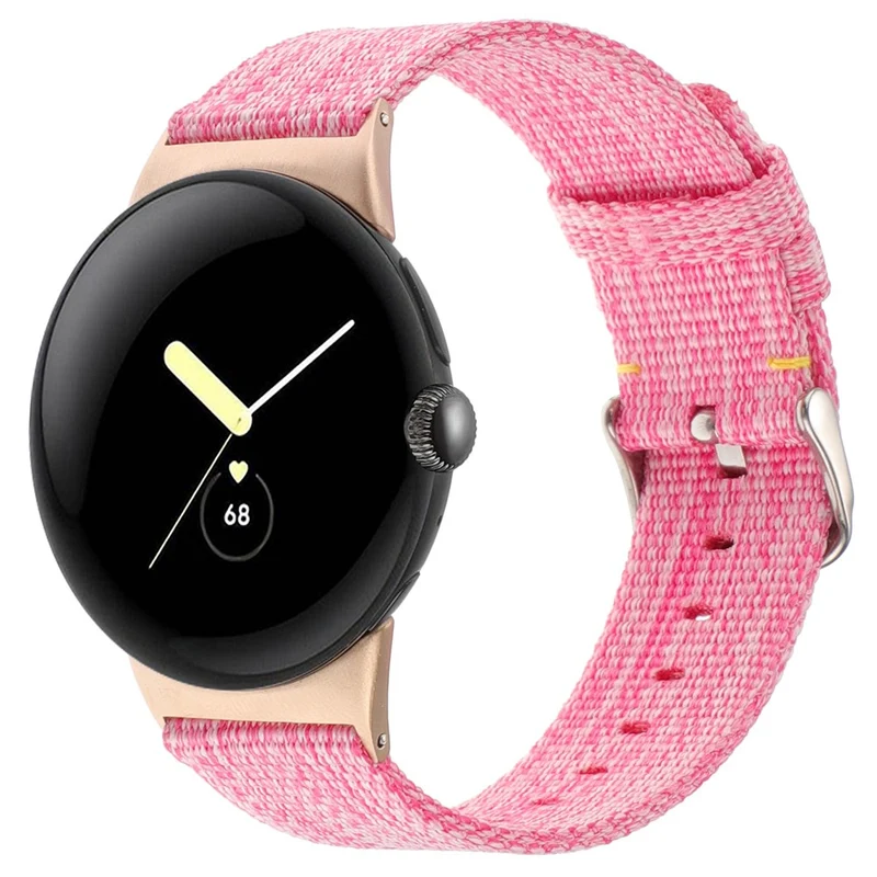 Google Pixel Watch / Watch 2 Nylon Sport Strap Replacement Watch Bands