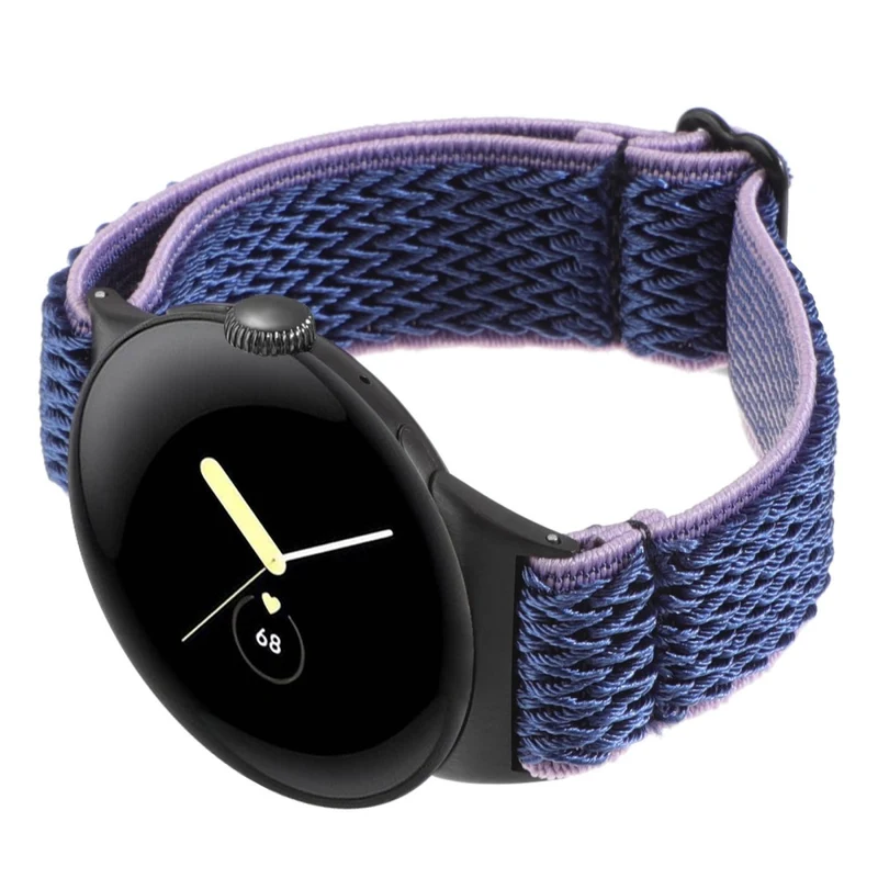 Google Pixel Watch 2 / Pixel Watch Nylon Braided Watch Band Wave Wrist Strap