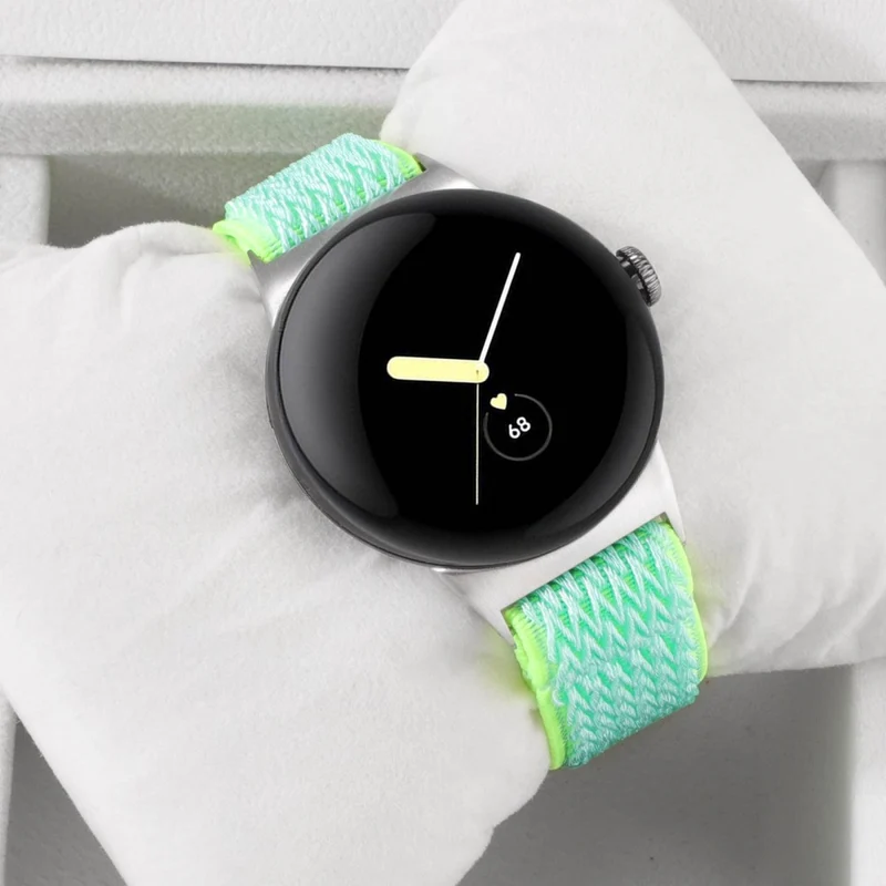 Google Pixel Watch 2 / Pixel Watch Nylon Braided Watch Band Wave Wrist Strap