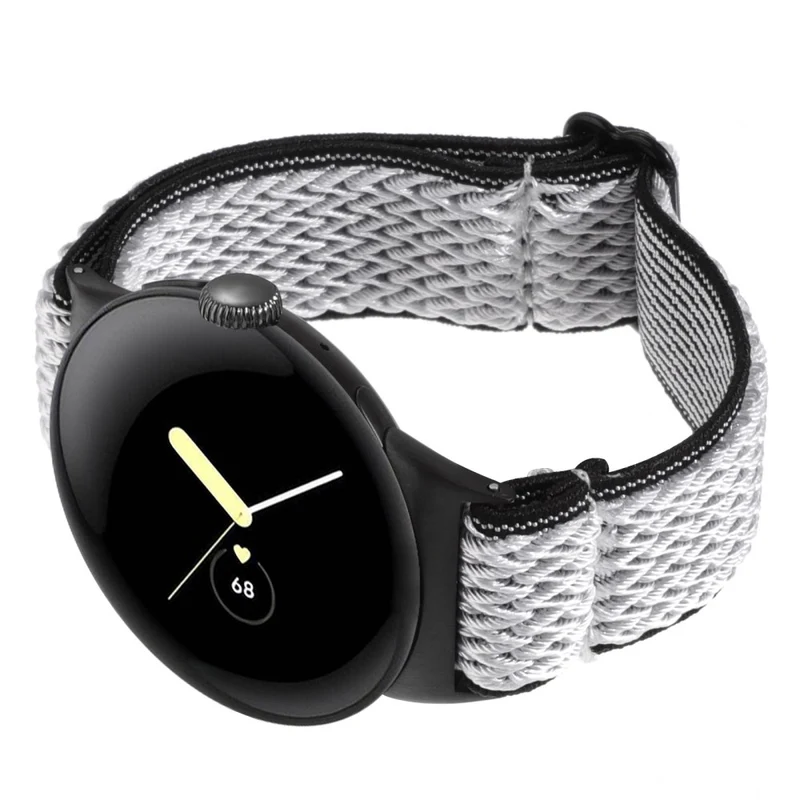 Google Pixel Watch 2 / Pixel Watch Nylon Braided Watch Band Wave Wrist Strap