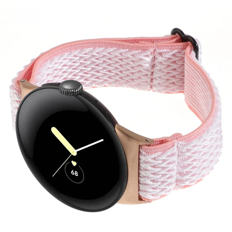 Google Pixel Watch 2 / Pixel Watch Nylon Braided Watch Band Wave Wrist Strap
