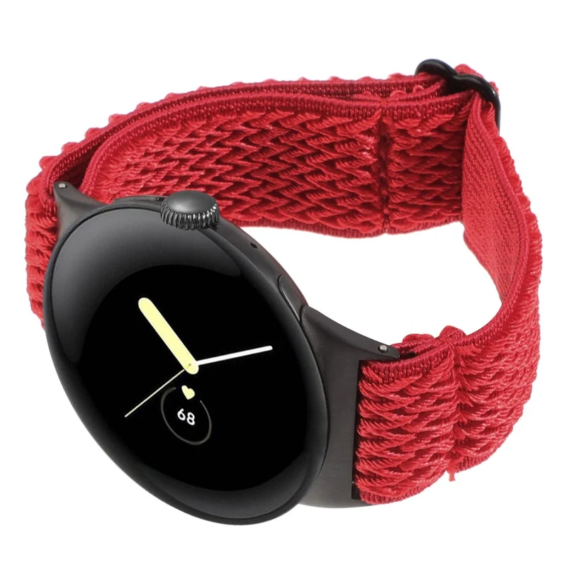 Google Pixel Watch 2 / Pixel Watch Nylon Braided Watch Band Wave Wrist Strap