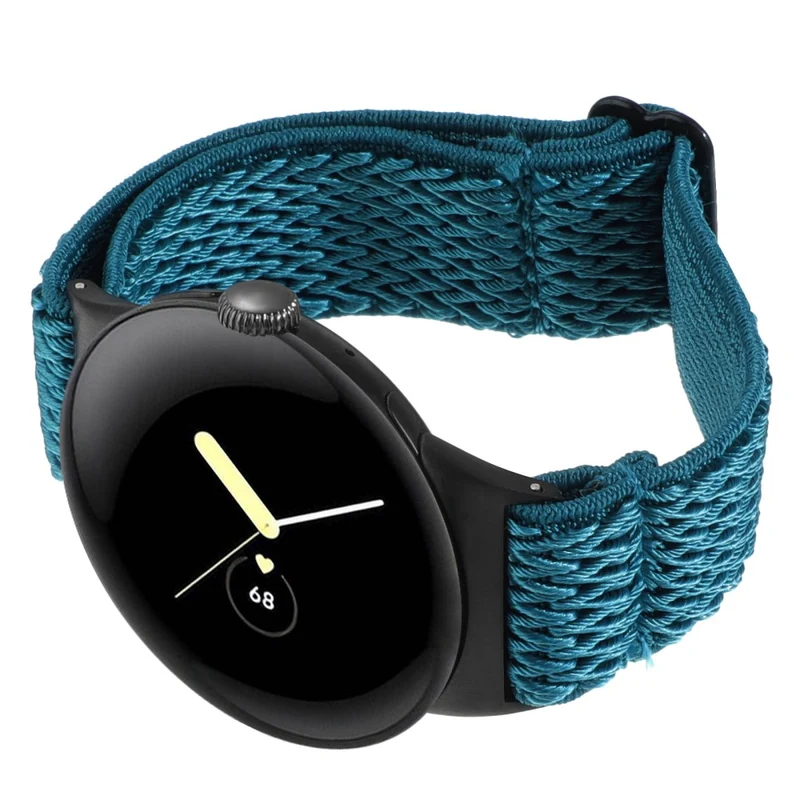 Google Pixel Watch 2 / Pixel Watch Nylon Braided Watch Band Wave Wrist Strap