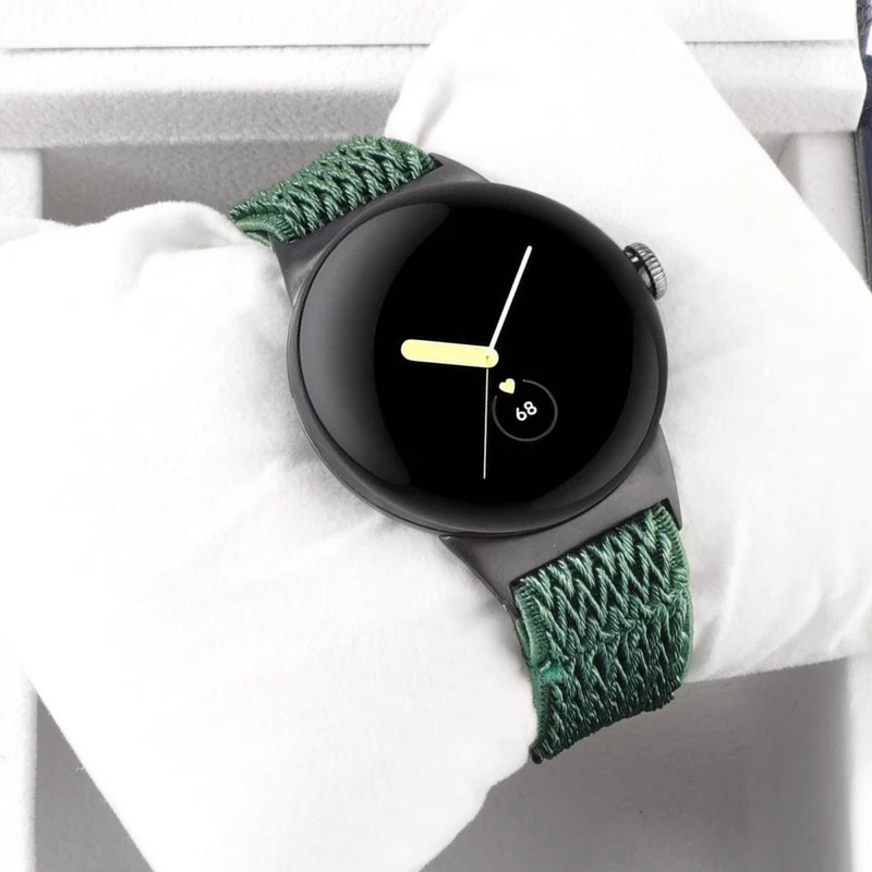 Google Pixel Watch 2 / Pixel Watch Nylon Braided Watch Band Wave Wrist Strap