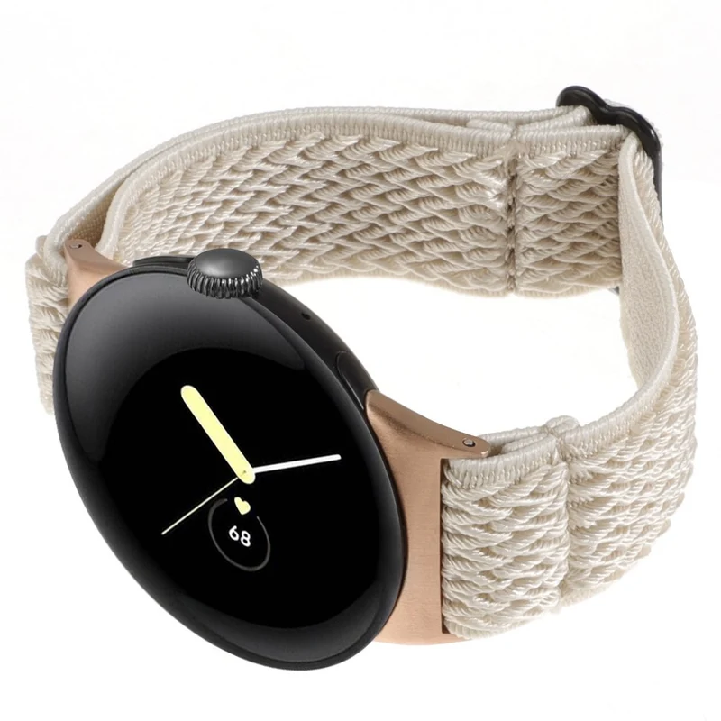 Google Pixel Watch 2 / Pixel Watch Nylon Braided Watch Band Wave Wrist Strap
