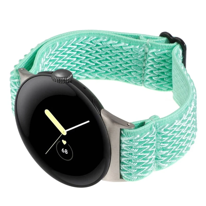 Google Pixel Watch 2 / Pixel Watch Nylon Braided Watch Band Wave Wrist Strap
