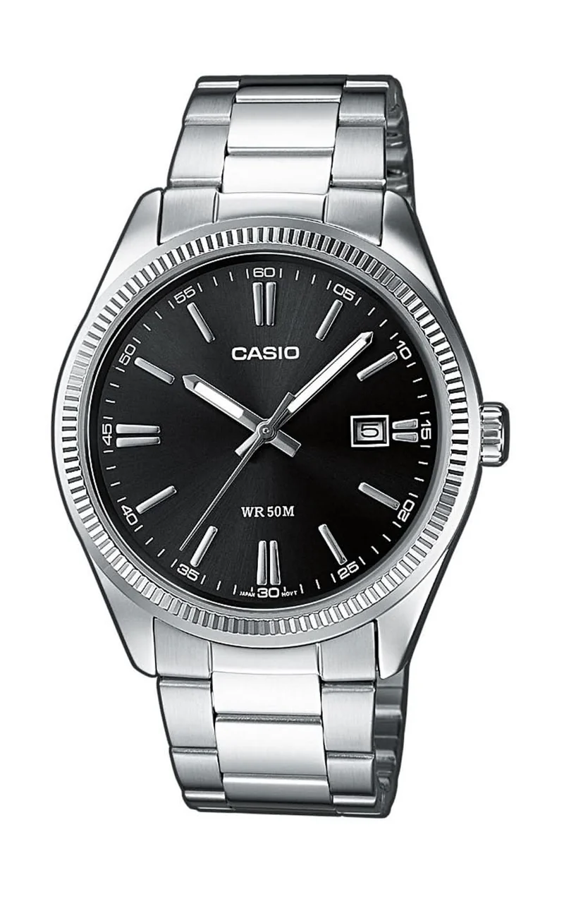 Casio MTP-1302PD-1A1VEF Herrenuhr • Zeitloses Design • Datum