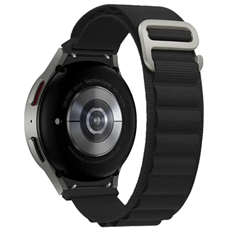 KALEBOL KLB-GSNL-001 Samsung Galaxy Watch6 / Watch6 Classic / Watch 5 Nylon Watch Strap Adjustable Band