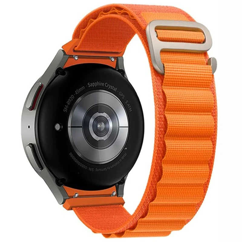 KALEBOL KLB-GSNL-001 Samsung Galaxy Watch6 / Watch6 Classic / Watch 5 Nylon Watch Strap Adjustable Band