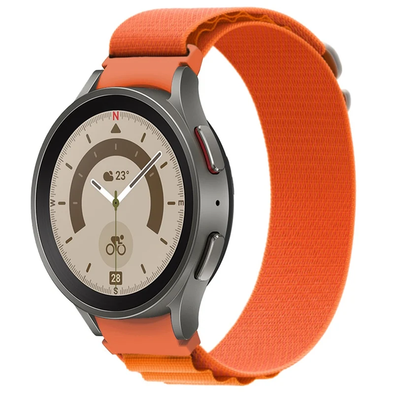 KALEBOL KLB-GSNL-001 Samsung Galaxy Watch6 / Watch6 Classic / Watch 5 Nylon Watch Strap Adjustable Band
