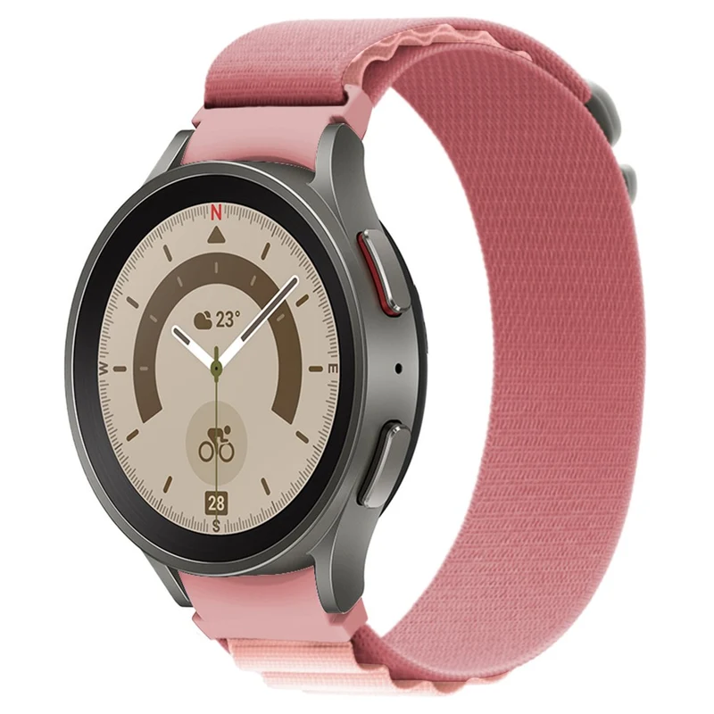 KALEBOL KLB-GSNL-001 Samsung Galaxy Watch6 / Watch6 Classic / Watch 5 Nylon Watch Strap Adjustable Band