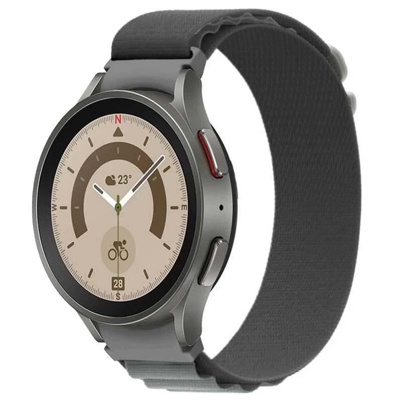 KALEBOL KLB-GSNL-001 Samsung Galaxy Watch6 / Watch6 Classic / Watch 5 Nylon Watch Strap Adjustable Band