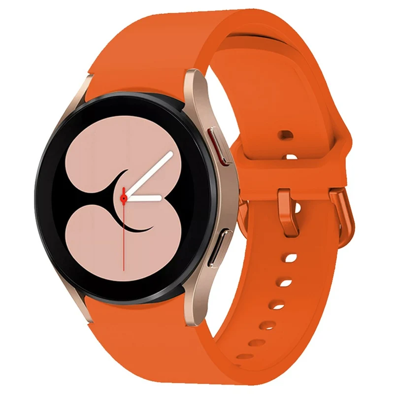 KALEBOL Samsung Galaxy Watch4 / Watch 5 / Watch6 Silicone Watch Bands Waterproof Soft Strap