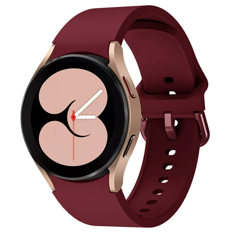 KALEBOL Samsung Galaxy Watch4 / Watch 5 / Watch6 Silicone Watch Bands Waterproof Soft Strap