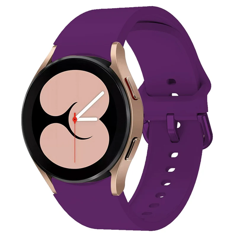 KALEBOL Samsung Galaxy Watch4 / Watch 5 / Watch6 Silicone Watch Bands Waterproof Soft Strap