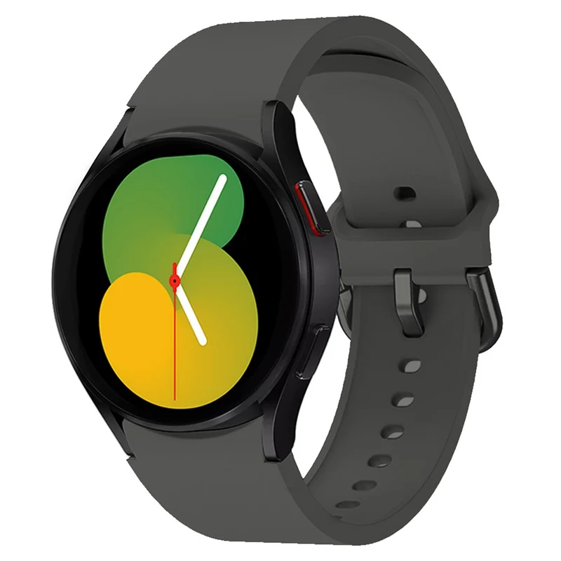 KALEBOL Samsung Galaxy Watch4 / Watch 5 / Watch6 Silicone Watch Bands Waterproof Soft Strap