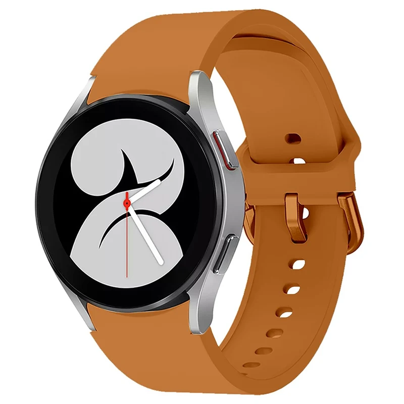 KALEBOL Samsung Galaxy Watch4 / Watch 5 / Watch6 Silicone Watch Bands Waterproof Soft Strap
