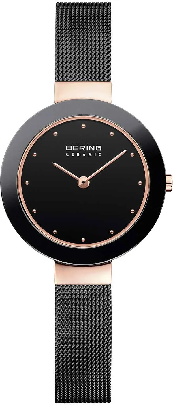 Bering Ceramic 11429-166 Damenuhr • Saphirglas • High-Tech Keramik
