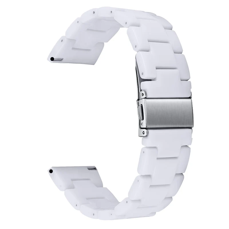 Huawei Watch 4 Pro / Watch GT 3 / 2 46mm Replacement Watch Band Water Resistant 22mm Resin Watch Strap - Blue / Pink