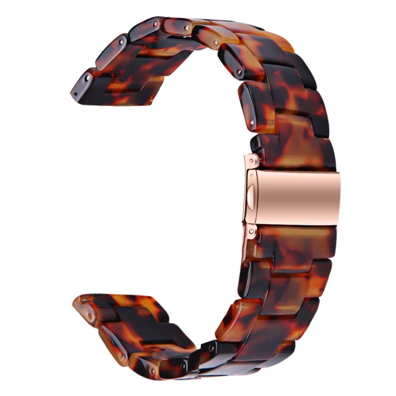 Huawei Watch 4 Pro / Watch GT 3 / 2 46mm Replacement Watch Band Water Resistant 22mm Resin Watch Strap - Blue / Pink