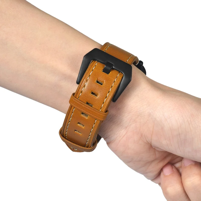 Huawei Watch Fit / Watch Fit Special Edition Strap Genuine Cow Leather Retro Watch Band