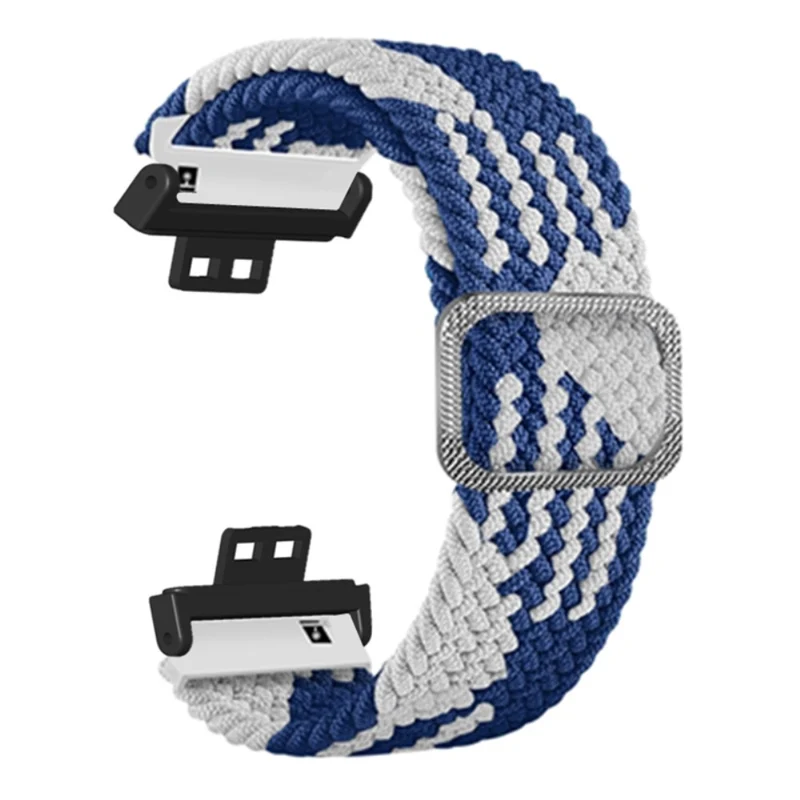 Huawei Watch Fit / Watch Fit Special Edition Watch Band Nylon Braided Elastic Wrist Strap - Rainbow