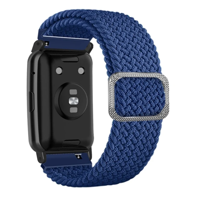 Huawei Watch Fit / Watch Fit Special Edition Watch Band Nylon Braided Elastic Wrist Strap - Rainbow