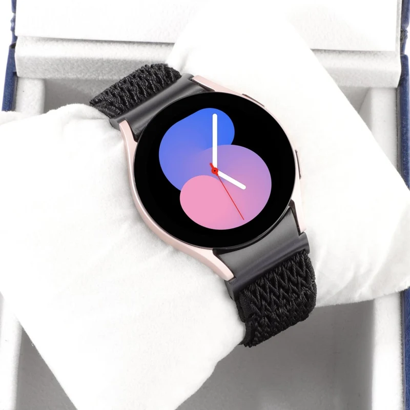 Samsung Galaxy Watch6 / Watch6 Classic / Watch 5 Wave Shape Watch Strap Braided Wrist Band