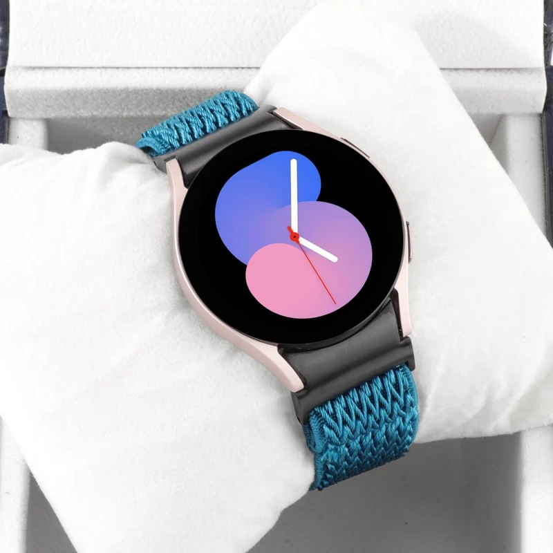 Samsung Galaxy Watch6 / Watch6 Classic / Watch 5 Wave Shape Watch Strap Braided Wrist Band