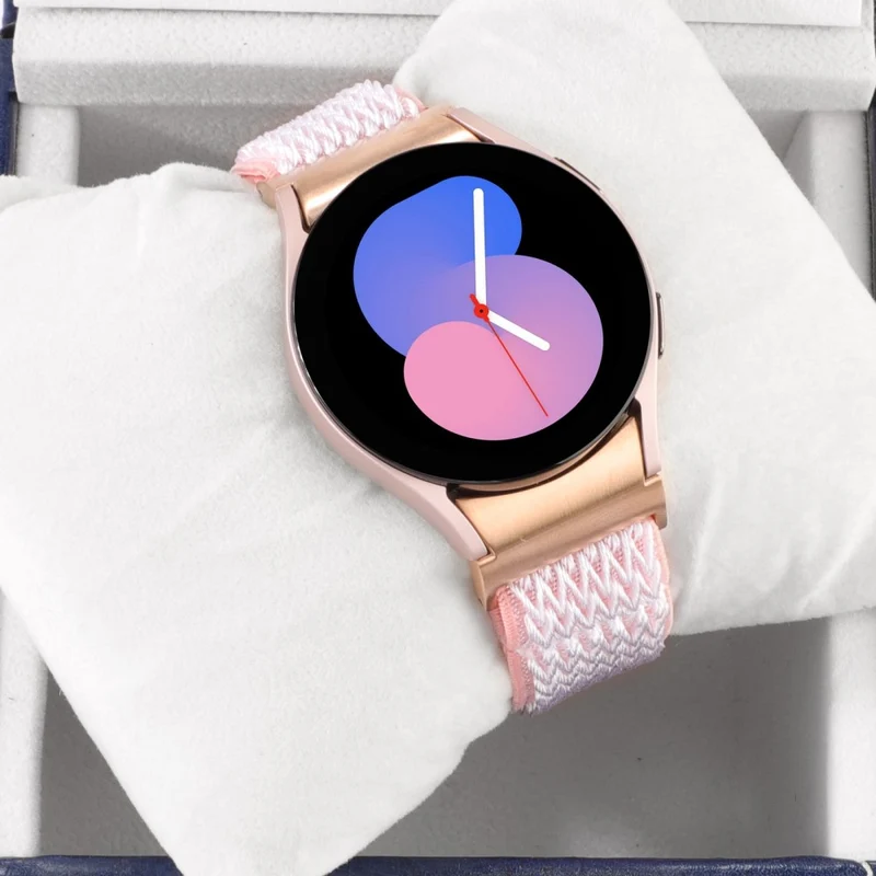 Samsung Galaxy Watch6 / Watch6 Classic / Watch 5 Wave Shape Watch Strap Braided Wrist Band