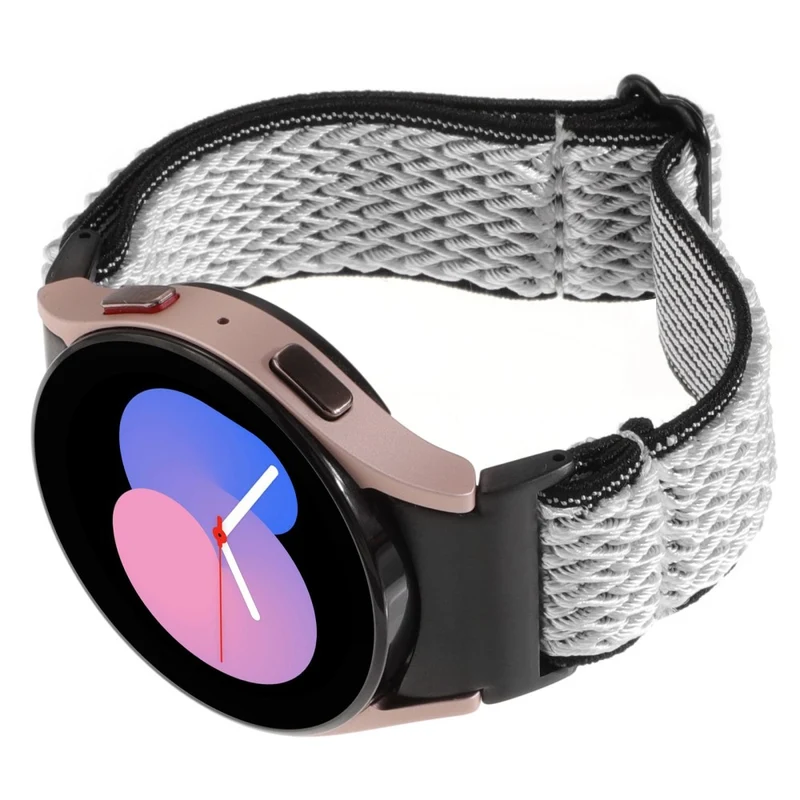 Samsung Galaxy Watch6 / Watch6 Classic / Watch 5 Wave Shape Watch Strap Braided Wrist Band