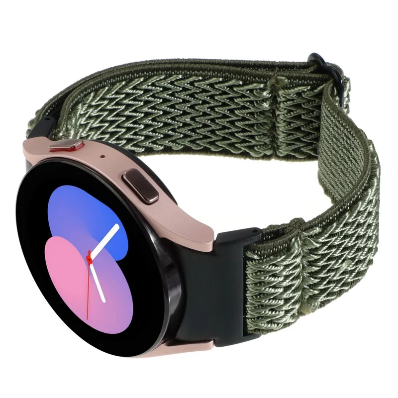 Samsung Galaxy Watch6 / Watch6 Classic / Watch 5 Wave Shape Watch Strap Braided Wrist Band