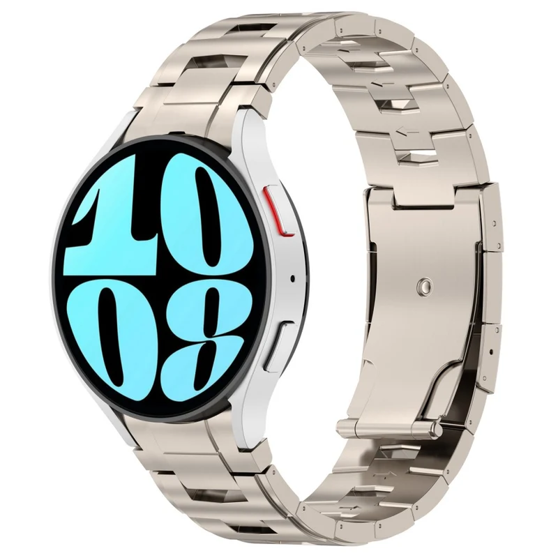 Samsung Galaxy Watch6 / Watch6 Classic / Watch 5 Titanium Steel Watch Strap Quick Release Band - Titanium
