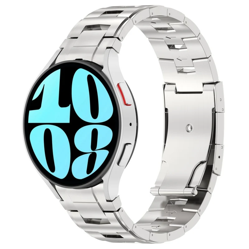 Samsung Galaxy Watch6 / Watch6 Classic / Watch 5 Titanium Steel Watch Strap Quick Release Band - Titanium