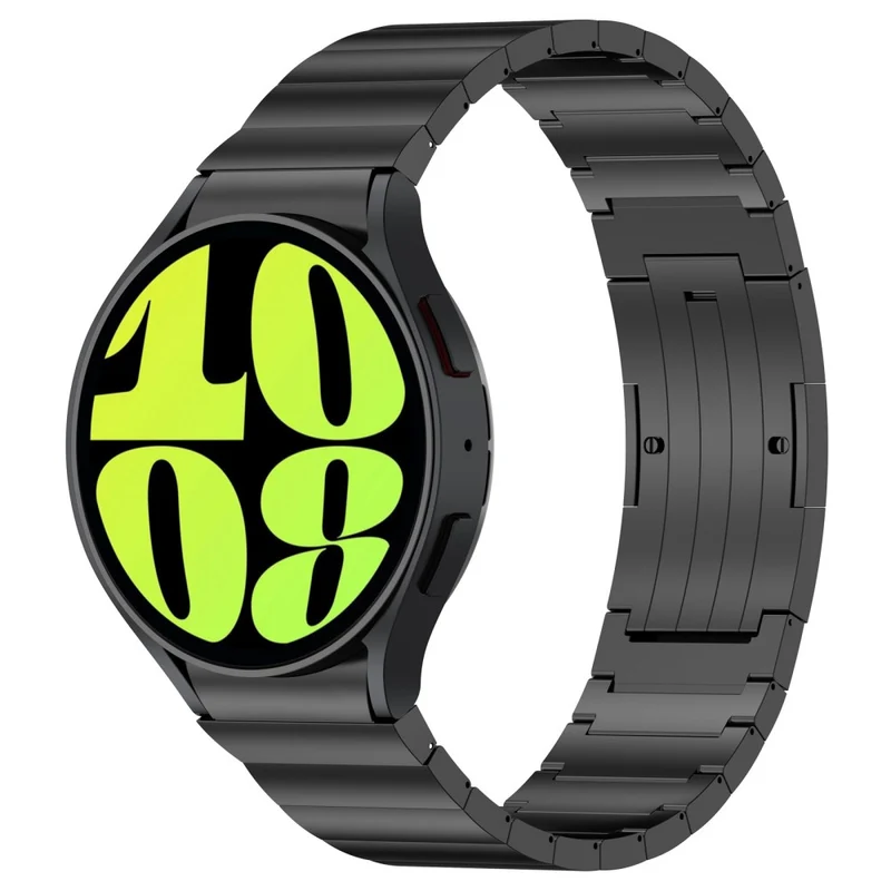 Samsung Galaxy Watch6 / Watch6 Classic / Watch 5 Titanium Steel Watch Band Press Buckle Strap