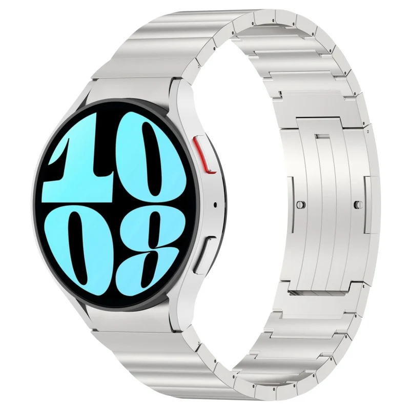Samsung Galaxy Watch6 / Watch6 Classic / Watch 5 Titanium Steel Watch Band Press Buckle Strap